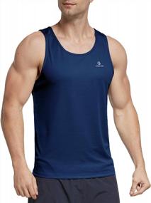 img 4 attached to Quick-Dry Mesh Gym Tank Top For Men - OGEENIER Sports Shirt Sleeveless Muscle Tee For Workouts