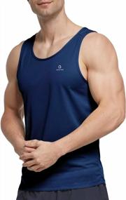 img 2 attached to Quick-Dry Mesh Gym Tank Top For Men - OGEENIER Sports Shirt Sleeveless Muscle Tee For Workouts