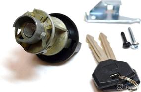 img 2 attached to PT Auto Warehouse ILC-163L - Ignition Lock Cylinder Kit with Keys