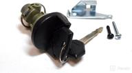 pt auto warehouse ilc-163l - ignition lock cylinder kit with keys логотип