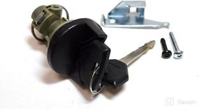 img 3 attached to PT Auto Warehouse ILC-163L - Ignition Lock Cylinder Kit with Keys