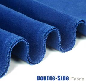 img 2 attached to HaxTON Wool Billiard Pool Felt Cloth - Vibrant Colors For 7/8/9 Ft Pool Tables