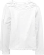 childrens place sleeve layering t shirt girls' clothing ~ tops, tees & blouses logo