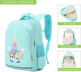 img 2 attached to Backpacks Backpack School Bookbag Pencil Backpacks : Kids' Backpacks