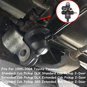 img 3 attached to Surwit 47910-35320 Brake Proportioning Valve with Vent Valve for 1995-2004 Toyota Tacoma - Part# 47910-27081 Brake Load Sensing Proportioning Valve