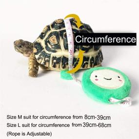 img 2 attached to Leather Harness Tortoise Walking Control Dogs