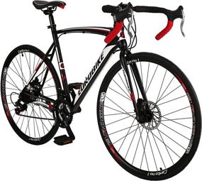 img 4 attached to XC550 Road Bike, 21 Speed Bikes For Men And Women With 49/54Cm Frame, XC580 Gravel Road Bike, 700C Wheels Racing Bicycle - Multiple Options Available For Enhanced SEO