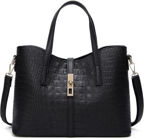 img 3 attached to AILLOSA Purses Handbags Satchel Shoulder Women's Handbags & Wallets at Totes