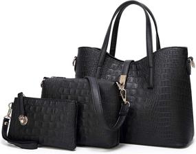 img 4 attached to AILLOSA Purses Handbags Satchel Shoulder Women's Handbags & Wallets at Totes