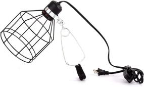 img 4 attached to REPTI ZOO E26 5.5 Inch Deep Reptile Lamp Fixture: Versatile Basking Light for Max 150Watts