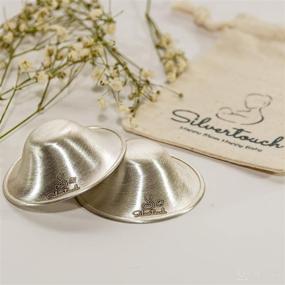 img 4 attached to 🤱 The Ultimate Silver Nursing Cups - Enhancing Nipple Shields for Nursing Newborns - Breastfeeding Nipple Covers - Essential Must-Haves for Newborns - Premium 925 Silver