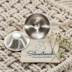 img 3 attached to 🤱 The Ultimate Silver Nursing Cups - Enhancing Nipple Shields for Nursing Newborns - Breastfeeding Nipple Covers - Essential Must-Haves for Newborns - Premium 925 Silver