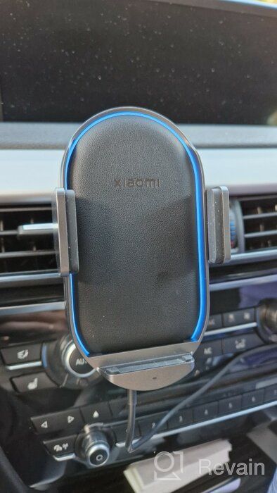 img 1 attached to Xiaomi Wireless Car Charger PRO Car Holder With Wireless Charging 50W review by Vanchay Chounmalaith ᠌