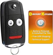 genuine n5f0602a1a 3248a-0602a1a keyless entry remote flip key for 07-13 acura mdx & rdx логотип