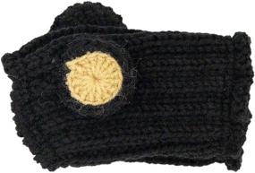 img 2 attached to 🐻 Adorable Zoo Snoods Black Bear Dog Costume - Comfy Ear Wrap Hood for Pets!