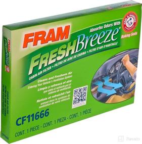 img 2 attached to 🚗 FRAM Fresh Breeze Cabin Air Filter CF11666: Easy Install, with Arm and Hammer Baking Soda for Hyundai Vehicles