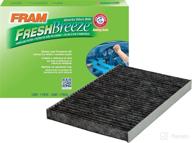 🚗 fram fresh breeze cabin air filter cf11666: easy install, with arm and hammer baking soda for hyundai vehicles logo