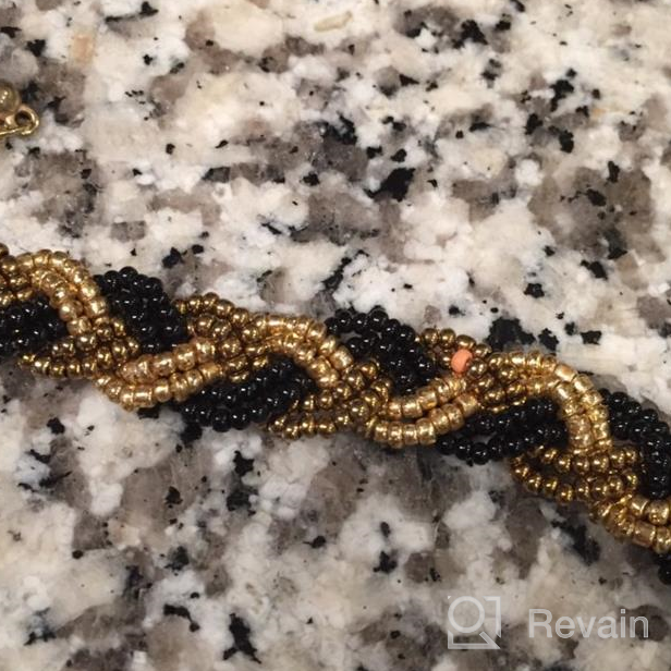 img 1 attached to 💎 RICHERA Handcrafted Braiding Necklace: Exquisite Pursuit of Girls' Jewelry review by Nikki Evans