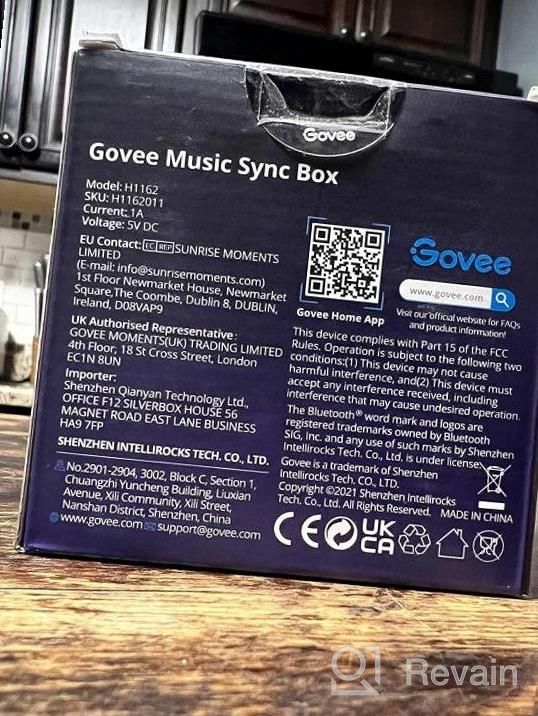 img 1 attached to Transform Your Space With Govee Music Sync Box: Bluetooth Group Control And Dynamic Music Modes For All Govee Smart Color Light Products review by Rory Stice
