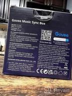 img 1 attached to Transform Your Space With Govee Music Sync Box: Bluetooth Group Control And Dynamic Music Modes For All Govee Smart Color Light Products review by Rory Stice