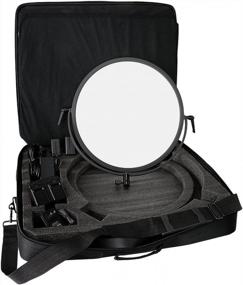 img 3 attached to FlapJack Studio Edge Light - 18-Inch Bicolor LED Photo/Video Light Kit With Carrying Case - Professional Ultra-Thin Dual Color LED, Dimmable For Studio Use - Fotodiox Pro C-700RSV