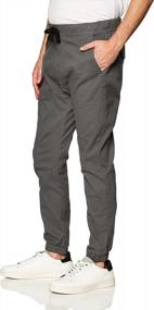 img 3 attached to Comfortable & Stylish: Southpole Men'S Stretch Twill Jogger Pants In Regular & Big & Tall Sizes