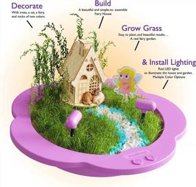 img 2 attached to Light-Up Fairy Garden Kit For Kids - Craft & Grow Your Own Indoor Gardening - Gift For Girls & Boys : Includes Everything For Planting A DIY Magical Enchanted Gardens - Fun STEM Crafts