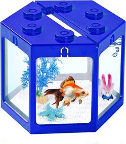 img 4 attached to Aquarium Stackable Hexagonal Goldfish Feeding