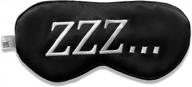 pure mulberry silk sleeping eye mask with adjustable strap for ultimate comfort - ideal for sleeping, travel, napping - boost your zzz with myk silk blindfold logo