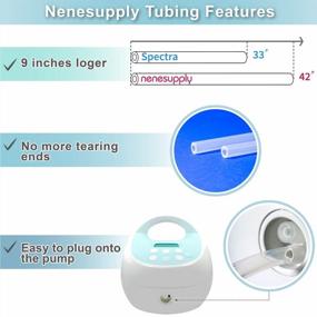img 1 attached to Upgrade Your Spectra Pump: Nenesupply Tubing - Compatible With Ameda And Avent - Replace Your Spectra Accessories