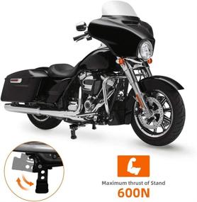 img 3 attached to 🏍️ Kemimoto Electric Center Stand Kits for Harley Street Glide Road Electra Road King Touring 2009-2016