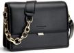 women leather crossbody clutch handbag women's handbags & wallets - crossbody bags logo