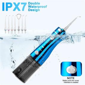 img 1 attached to Cordless IMTUN Portable Irrigator Waterproof Oral Care