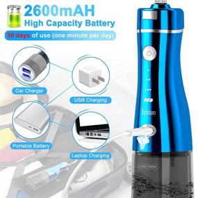 img 2 attached to Cordless IMTUN Portable Irrigator Waterproof Oral Care