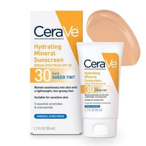 img 4 attached to 🌞 CeraVe Hydrating Mineral Titanium Sunscreen: Enhance Your Sun Protection