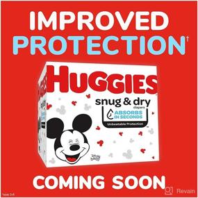 img 3 attached to 👶 HUGGIES Snug & Dry Diapers - 1 Month Supply, 210 Count (Packaging May Vary)