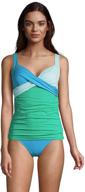 chlorine resistant underwire swimwear & 👙 cover ups for women by lands end logo