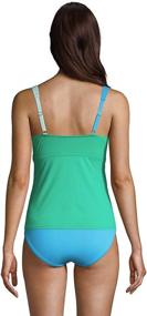 img 3 attached to Chlorine Resistant Underwire Swimwear & 👙 Cover Ups for Women by Lands End