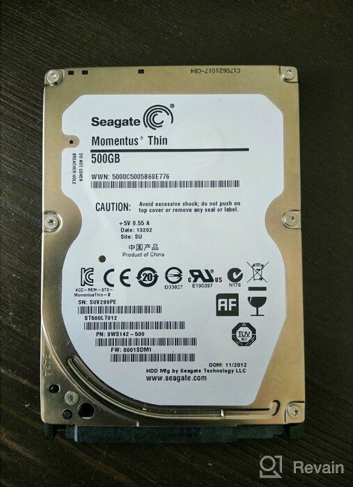 img 2 attached to 💽 Seagate ST500LT012 500GB 2.5" Internal Hard Drive - Momentus Thin review by Elang ᠌