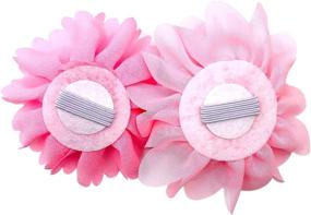 img 2 attached to 🎀 Adorable 12pcs Pet Show Dog Collar Bows and Flowers for Female Puppies, Cats, and Small-Medium Dogs - Perfect Collar Embellishment for Wedding, Parties, and Grooming