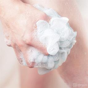 img 1 attached to 🧽 Experience the Luxury of Loofah Shower Bath Sponge - Arilexa!