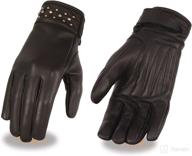 milwaukee leather womens gloves detailing motorcycle & powersports logo