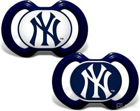 img 4 attached to Baby Fanatic York Yankees Pacifier