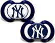 baby fanatic york yankees pacifier logo