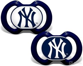 img 2 attached to Baby Fanatic York Yankees Pacifier