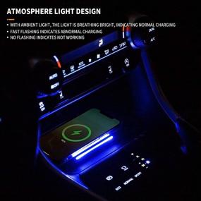 img 1 attached to Enhanced Wireless Charger Mount & Phone Charging Pad for Toyota Rav4 2019-2021