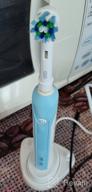 img 2 attached to Oral-B Pro 570 CrossAction, white-blue review by Aneta Patryk (Anetka ᠌