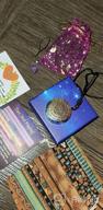 img 1 attached to Experience Chakra Healing Energy with 🧘 Our Luminous Orgonite Pendant Om Symbol Necklace review by Robert Olguin