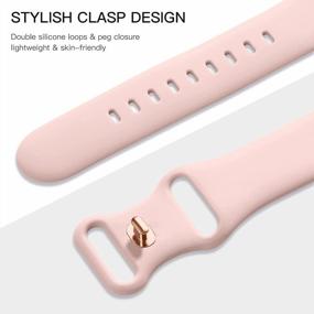 img 3 attached to 45Mm 41Mm 40Mm 38Mm 44Mm 42Mm 49Mm Compatible Silicone Sport Bands For Apple Watch Series 8 7 6 5 4 3 2 1 SE, Maledan 6 Pack Breathable Strap Design Women Men Ultra IWatch Band