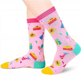 img 3 attached to Cute And Wacky Socks For Teen Girls - Unique And Zany Gift Ideas For Teenage Girls